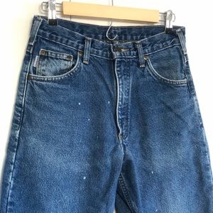 Vintage Carhartt flannel-lined jeans